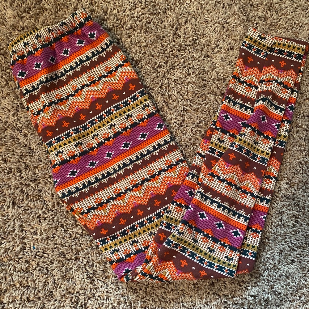 Fleece lined leggings